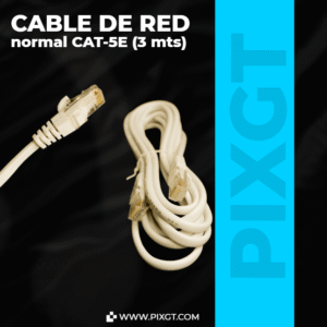 CABLE | de red normal CAT-5E (3mts)